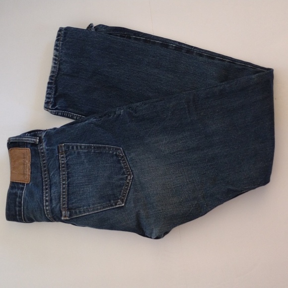Old Navy Famous Jeans Mens 29x30 Blue Denim Straight Leg Dark Blue Wash - Picture 3 of 5